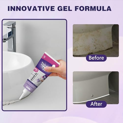 Gel Limpiador Removedor YADUO 2 Piezas, Potente Gel para Limpieza del Hogar, Ideal para Grietas en Azulejos de Baño y Cocina, Fórmula Segura y - imagen 3