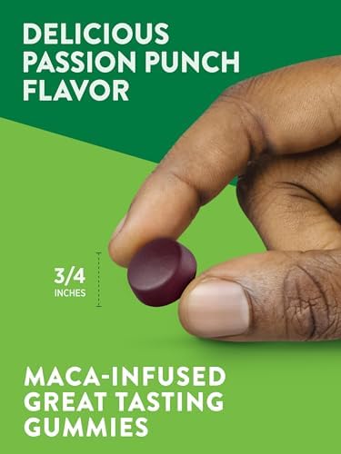 Gomitas Nature's Truth Horny Goat Weed | 60 piezas | con raíz de maca | Suplemento vegano, sin OGM y sin gluten para hombres | Sabor Passion Punch - imagen 5