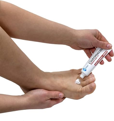 Crema Antifúngica Globe Clotrimazol 1% USP, 1 oz (Paquete de 10), Tratamiento Antifúngico, Alivia Picazón, Ardor, Grietas y Escamas por Pie de - imagen 5