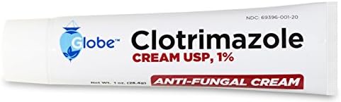 Crema Antifúngica Globe Clotrimazol 1% USP, 1 oz (Paquete de 10), Tratamiento Antifúngico, Alivia Picazón, Ardor, Grietas y Escamas por Pie de - imagen 7