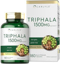 Cápsulas de Triphala Carlyle | 180 piezas | Suplemento Herbal | Sin OGM y Libre de Gluten - imagen 1