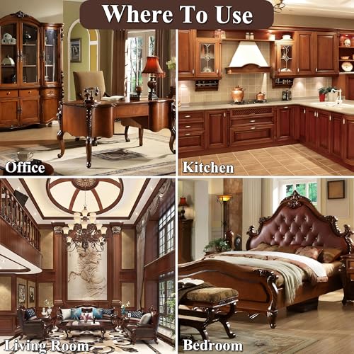 Kit de Reparación de Madera, 12 Rellenos de Color, para Muebles, Rayones, Grietas, Manchas y Descoloración en Muebles, Puertas, Gabinetes, Pisos y - imagen 7