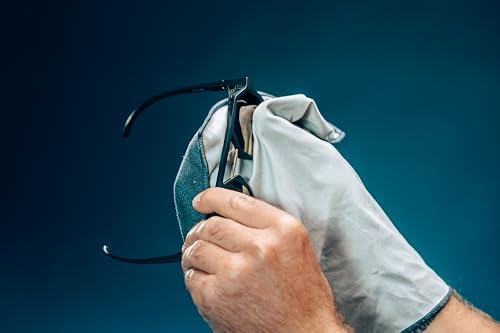 Paño de Microfibra para Limpiar Lentes (30 x 20 cm) - Ideal para Gafas, Pantallas de Celular, Laptop y Lentes de Cámara de EYESHAKER® - imagen 5