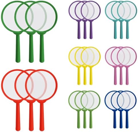 Lupas de Plástico para Niños 24 Piezas, Lentes de Mano Coloridos 5X, Mini Lupa para Clases de Ciencia y Observación al Aire Libre - IRCHLYN (8 - imagen 1