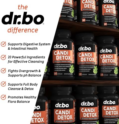 Suplemento Detox Candida Cleanse para Hombres y Mujeres - Kit de Cápsulas de Soporte Candi Detox, Probioticos y Ácido Caprílico Natural - imagen 4