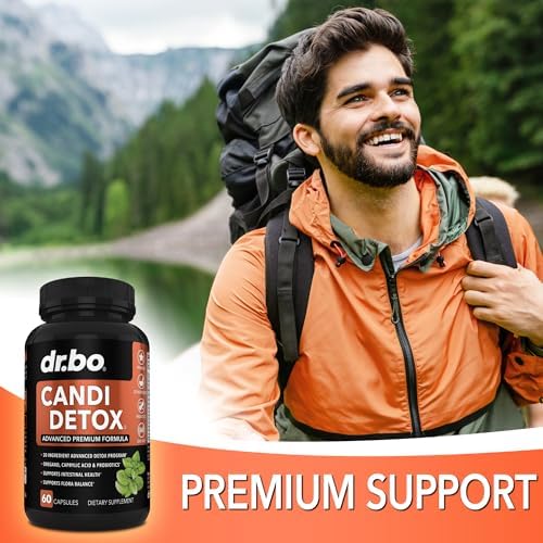 Suplemento Detox Candida Cleanse para Hombres y Mujeres - Kit de Cápsulas de Soporte Candi Detox, Probioticos y Ácido Caprílico Natural - imagen 5