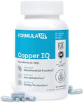 Formula IQ - Copper IQ - Suplemento Mineral Chelado de Bisglicinato de Albion para Energía y Metabolismo del Hierro, 60 Cápsulas Veganas - imagen 1