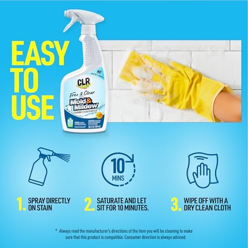 Removedor de Manchas CLR Brands® Sin Blanqueador, Sin Colorantes ni Fragancias, Botella de 26 Oz (Paquete de 1) - imagen 5