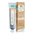 Pasta de Dientes Dr. Ginger's con Aceite de Coco y Carbón Blanco, Sin Flúor, Sabor Coco Menta, 4 oz, Amigable con Dientes Sensibles, Poder - imagen 1