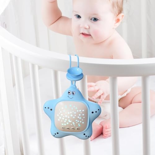 Máquina de Sonido Blanco Portátil para Bebés, Soporte Recargable con Proyector y Luz Nocturna para Sueño Profundo, Música Calmante para Viajes y Cunas - imagen 6