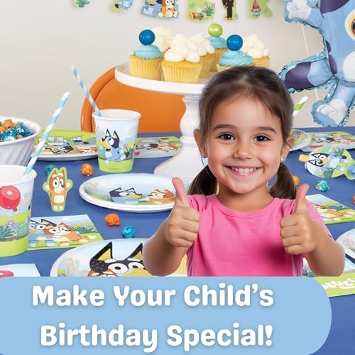 Set de Suministros para Fiesta de Cumpleaños Bluey - Incluye 24 Bolsas de Plástico y Lista de Verificación - Decoraciones para Fiesta Bluey - imagen 4