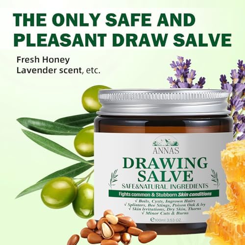 Ungüento Dibujo para Vello Encarnado, Forúnculos y Quistes, Máxima Potencia, Acción Rápida para Remover Astillas, Picaduras de Insectos y Abejas - imagen 4