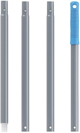 Polo Extensible MR.SIGA de 54.3 pulgadas, Ajustable, 4 Piezas de Aluminio para Limpiaparabrisas de Ventanas - imagen 1