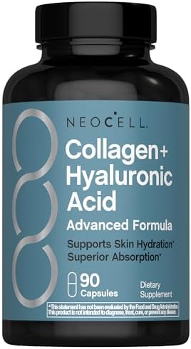 Cápsulas de NeoCell Colágeno Peptídico | 90 Unidades | Con Ácido Hialurónico | Hidratación de la Piel | Absorción Superior | Suplemento Avanzado - imagen 1