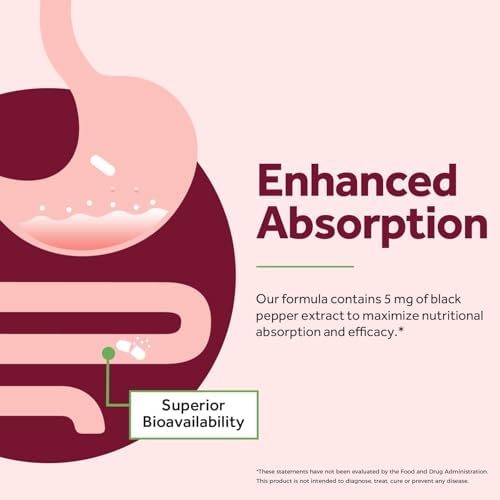 Cápsulas de Remolacha Doctor's Recipes, Extracto de Remolacha con Semilla de Uva, CoQ10, Cúrcuma y Pimienta Negra, 90 Veganas, Sin OGM - imagen 6