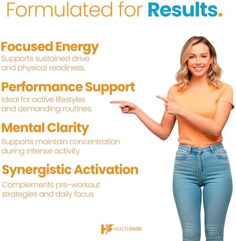 Healthfare Yohimbina HCL 10mg | 240 Cápsulas Veganas | Fórmula de Máxima Potencia | Sin OGM y Libre de Gluten | Hecho en EE. UU. - imagen 5