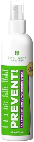 Spray Acondicionador de Prevención Diaria contra Piojos Lice Clinics of America – Repele Piojos con Aceites Esenciales 100% Naturales - imagen 1