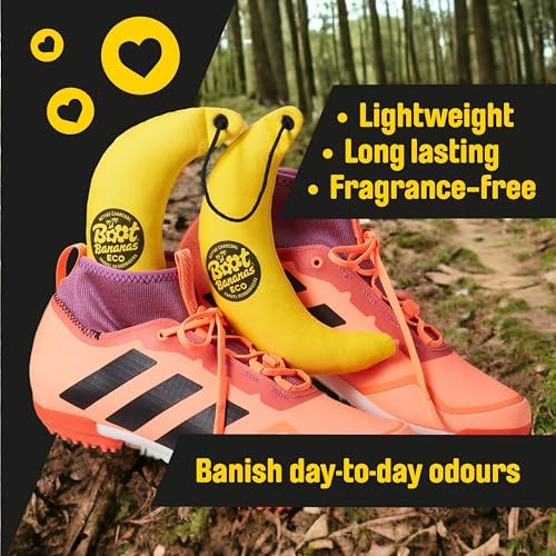 Desodorantes Eco Travel Boot Bananas | Desodorante Reutilizable y Sostenible para Calzado y Guantes | Neutralizador de Olores | Dura hasta 12 Meses | - imagen 2