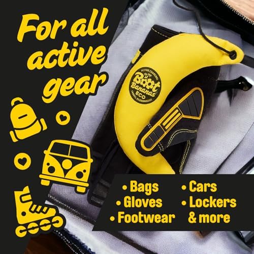 Desodorantes Eco Travel Boot Bananas | Desodorante Reutilizable y Sostenible para Calzado y Guantes | Neutralizador de Olores | Dura hasta 12 Meses | - imagen 7
