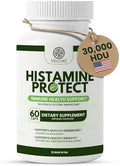 Suplemento Enzimático Velluré DAO, Bloqueador de Histamina, 30,000 HDU para Intolerancia a la Histamina y Alimentos Fermentados, 60 Cápsulas con - imagen 1