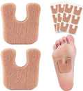 Almohadillas para los pies con molesquina gruesa - 20 piezas de almohadillas para metatarsos - Para callos, talones y más - imagen 1