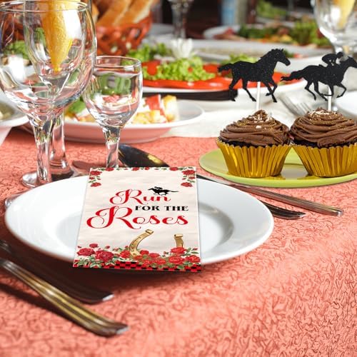 Servilletas Desechables de Caballos para Carreras Fancy Land, 100 Piezas, Accesorios para Fiesta Derby - imagen 6