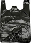 Bolsas de Basura Negras YYaaloa de 100 Pcs con Asas - 14x22 Super Resistentes de 1.8mil para Oficina, Picnic, Cocina y Uso en Gran Cantidad - imagen 1