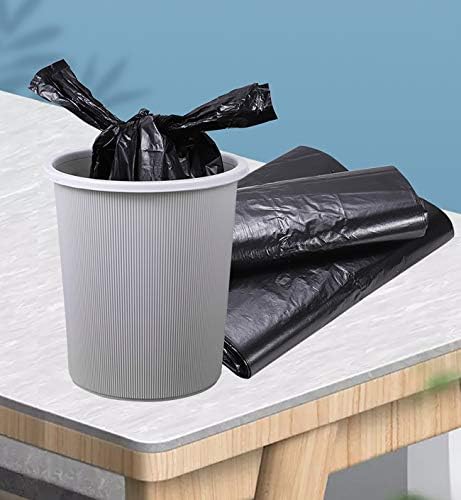 Bolsas de Basura Negras YYaaloa de 100 Pcs con Asas - 14x22 Super Resistentes de 1.8mil para Oficina, Picnic, Cocina y Uso en Gran Cantidad - imagen 8