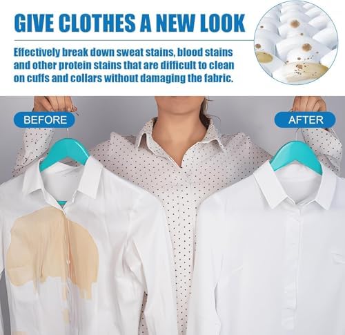 Removedor de Manchas para Ropa, Emulsificador No Iónico, Spray Poderoso para Lavado, Limpiador de Ropa con Enzimas Activas (2PCS *60ML) - imagen 5