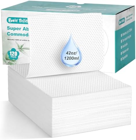 Pañales Absorbentes Desechables para Inodoro Portátil, 120 Piezas, Con Gel Absorbente | Controla Olores y Previene Salpicaduras - imagen 1