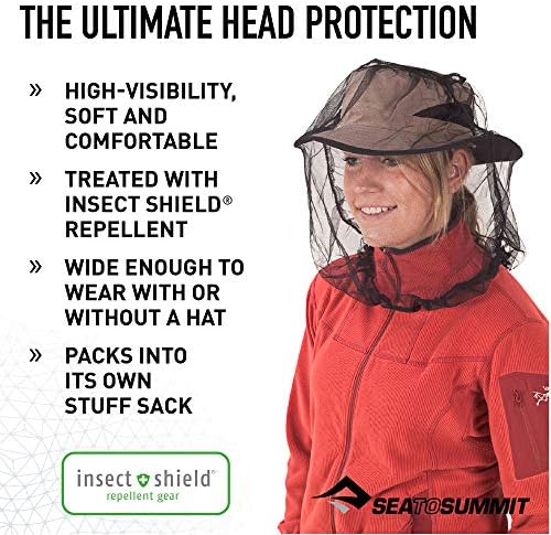 Red de Cabeza Tratada con Permetrina Sea to Summit para Mosquitos y Insectos - imagen 2