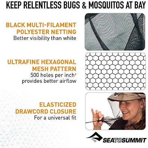 Red de Cabeza Tratada con Permetrina Sea to Summit para Mosquitos y Insectos - imagen 3