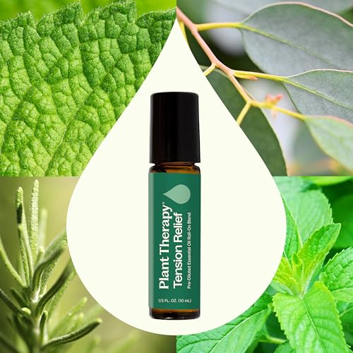 Roll-On de Aceite Esencial para Alivio de Tensiones Plant Therapy, Pre-Diluido, 10 mL (1/3 oz), Mezcla de Aceites Esenciales Pura en Aceite de Coco - imagen 3
