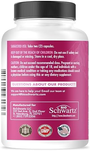Suplemento de Biotina, Colágeno y Queratina BioSchwartz - Vitaminas para el Cabello de 10000mcg con Ácido Hialurónico y Complejo B - 60 Cápsulas No - imagen 8