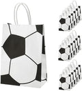 Bolsas de Papel de Fiesta de Fútbol PEUTIER, 16 Piezas con Asas, Regalos Temáticos para Niños y Adultos, Sorpresas y Dulces (Estilo 2) - imagen 1