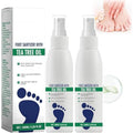 Spray Desinfectante para Pies con Aceite de Árbol de Té - 2 Piezas, 100 ml, Rápido Secado, Ideal para Viajes, Frescura para Pies y Zapatos - imagen 1