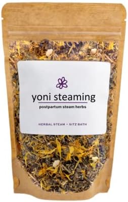 Hierbas para Vapor Vaginal Postparto y Baño de Asiento Calmante para Recuperación | Remedio Natural para Sanar Tejidos Perineales, Hemorroides y - imagen 1