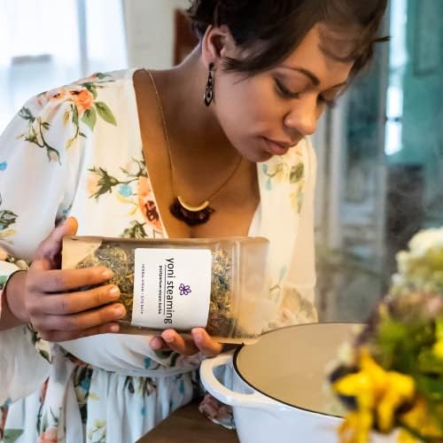Hierbas para Vapor Vaginal Postparto y Baño de Asiento Calmante para Recuperación | Remedio Natural para Sanar Tejidos Perineales, Hemorroides y - imagen 5