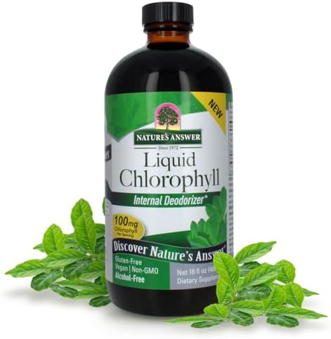 Clorofila Líquida de Nature's Answer, 100 mg, 16 fl oz (480 ml) - imagen 1