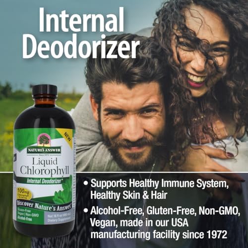 Clorofila Líquida de Nature's Answer, 100 mg, 16 fl oz (480 ml) - imagen 5