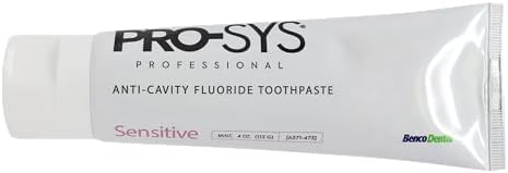 Pasta dental PRO-SYS® Profesional para dientes sensibles, protección contra caries y reparación del esmalte, gel de menta fresca (paquete de 4) - imagen 2