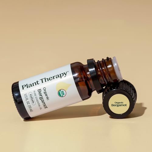 Aceite Esencial de Bergamota Orgánico Plant Therapy 10 mL (1/3 oz) 100% Puro, Sin Diluir, Grado Terapéutico - imagen 6