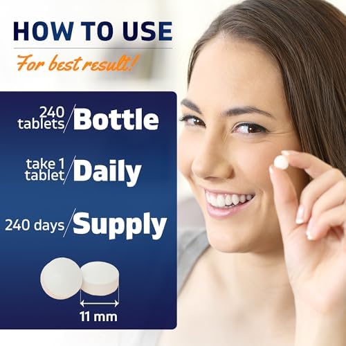 Vitamatic Niacinamida 500 mg 240 Tabletas - Vitamina B3 Sin Enrojecimiento - Apoya la Producción de Energía - Paquete de 2 - imagen 3