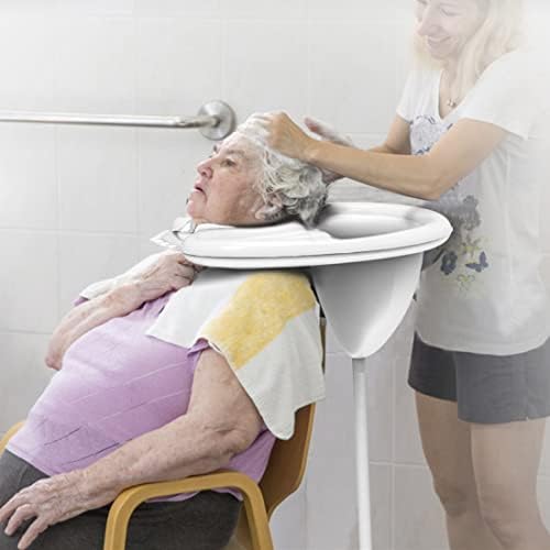 Bañera Inflable Portátil para Lavado de Cabello - Ideal para Personas Postradas, Discapacitadas y Adultos Mayores - Incluye Bomba de Aire - imagen 4