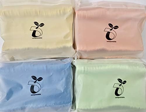 EcoFrenzy Palillos de Hilo Dental para Niños 200 Piezas (4 Paquetes de 50) - Biodegradables de Almidón de Maíz - Sabor Fresa - imagen 5