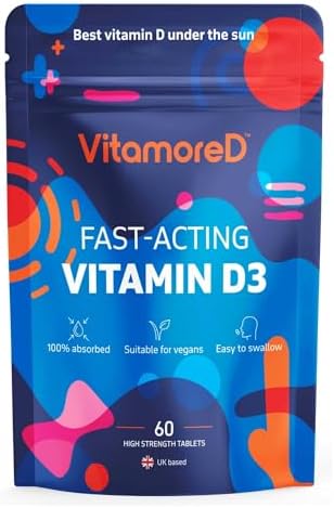 VitamoreD Calcifediol 10 mcg | Tabletas Fáciles de Tragar | Dos al Día | Suministro para 30 Días | 60 Tabletas - imagen 1