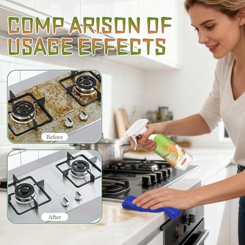 Limpiador Multiusos 1pcFly Clease 300ml con Fórmula Natural de Enzimas para Electrodomésticos, Ideal para Campanas, Hornos, Estufas y Más, Suave y - imagen 6