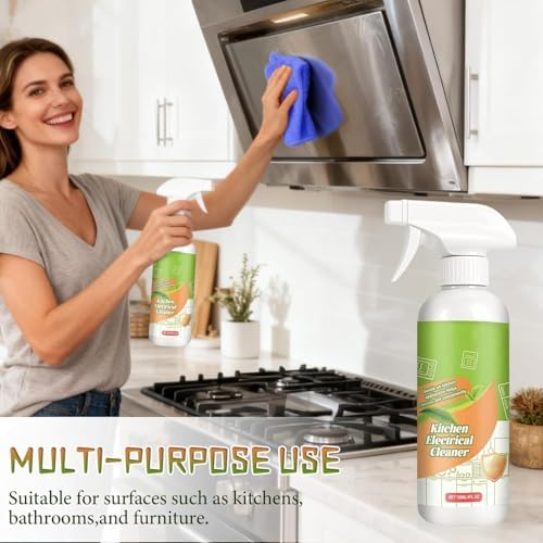 Limpiador Multiusos 1pcFly Clease 300ml con Fórmula Natural de Enzimas para Electrodomésticos, Ideal para Campanas, Hornos, Estufas y Más, Suave y - imagen 7