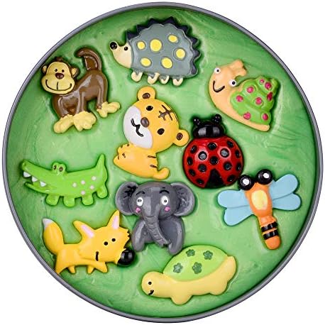 Putty Terapéutico Inner-Active para Niños con Encantos, Verde Pasto, Resistencia Media, Mejora Habilidades Motoras Finas y Fuerza en los Dedos, - imagen 2