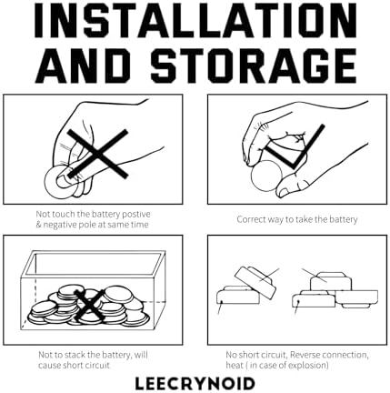 Batería Recargable LeeCrynoid 295-5100 MT621 para Relojes Citizen Eco-Drive, Capacitor Sellado Compatible con 295-51 295-5100 - imagen 8